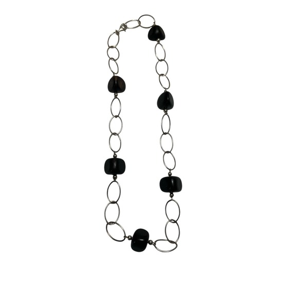 Silpada Jewelry - Silpada Womens Necklace N1359 Retired‎ Ebony Wood Sterling Silver